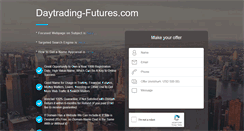 Desktop Screenshot of daytrading-futures.com